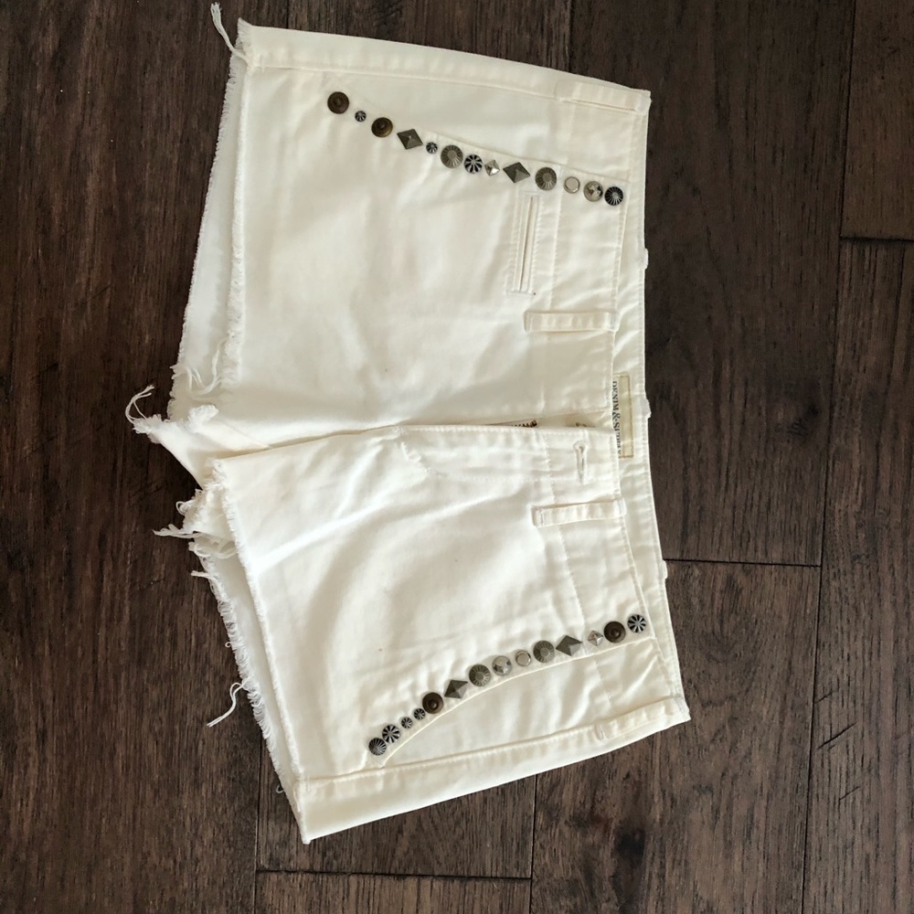 Denim and supply studs shorts